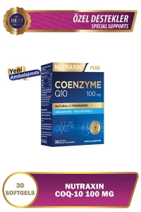 Koenzim Q10 100 Mg Takviye Edici Gıda 30 Yumuşak Kapsül - Coenzym, Coq10